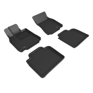 Lexus LS460L Floor Mats - 3D MAXpider - Kagu - Combo - Black - `13-`17